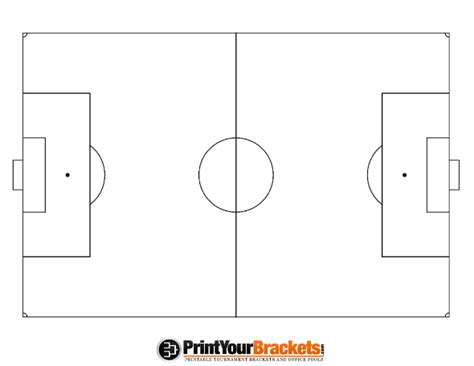 Soccer Field Diagram Printable