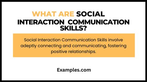Social Aspect and Interaction