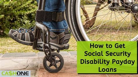 Social Security Loans For Disabled