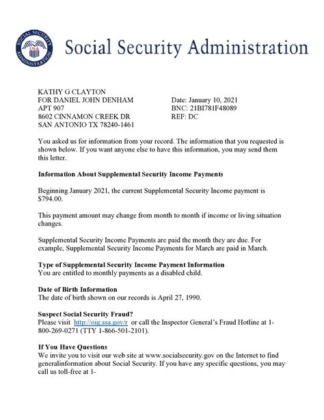 Social Security Verification