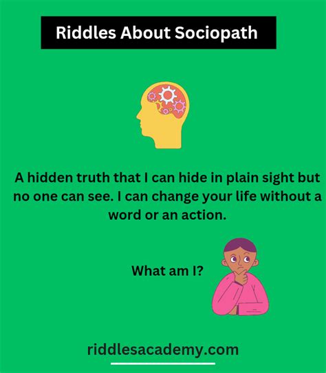 Sociopath Quiz Riddles