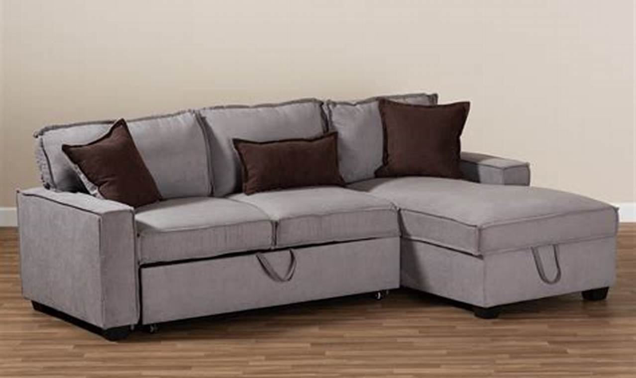 Sofa Bed With Chaise