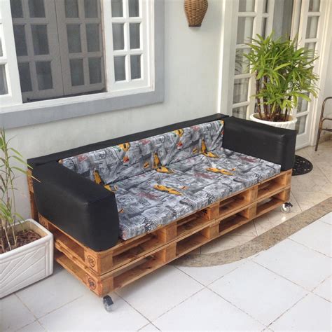 Sofa Pallet Preto