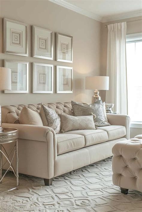 Sofa in Beige Color