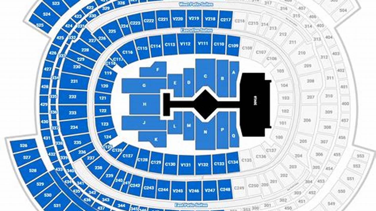 Sofi Stadium Map Taylor Swift