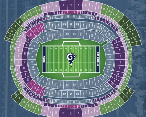 Sofi Stadium Seating Chart Rams
