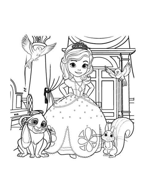 Sofia Princess Coloring Pages