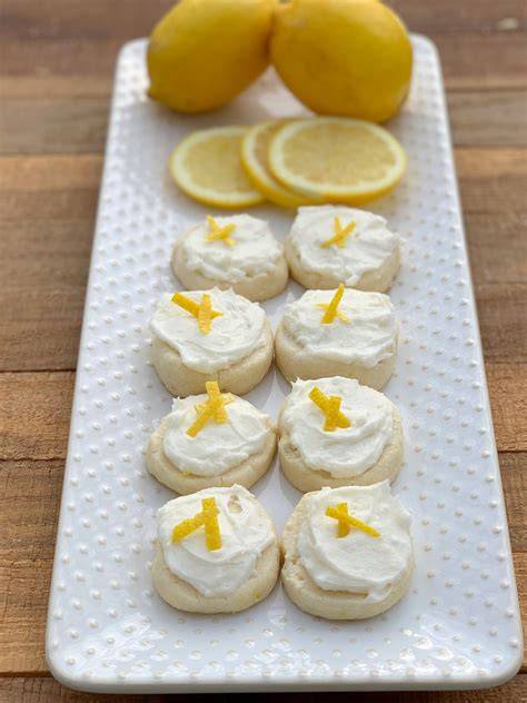 Soft Frosted Lemon Cookies Recipe