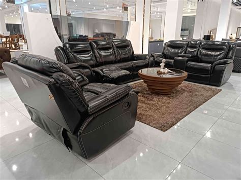 Soft Leather Sofa Set
