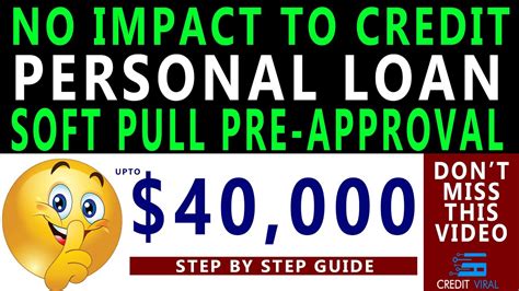 Soft Pull Personal Loan Approval
