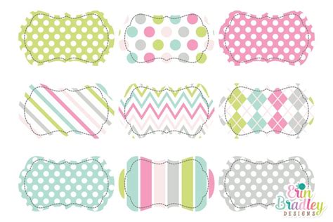 Download Soft Spring Clipart Frame Tags Cameo