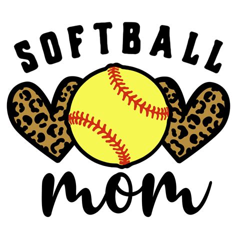 Download Softball Mom Leopard Crafts