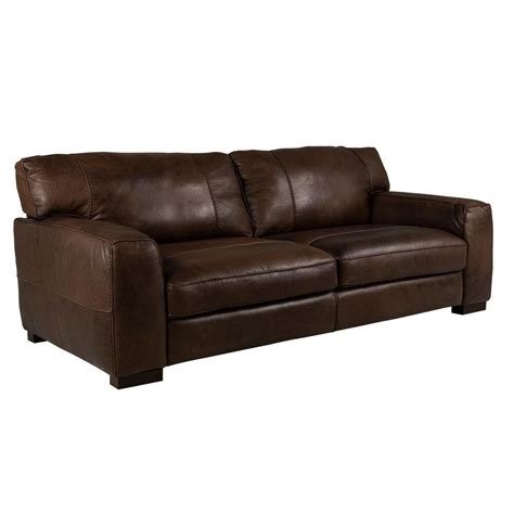 Softline Leather Sofa