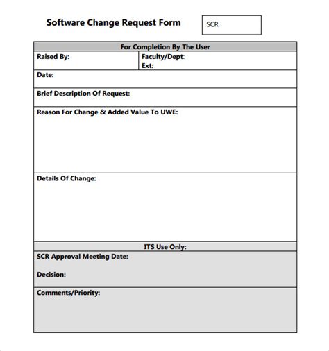 Change Control Log MS Excel/Word Software Testing Template