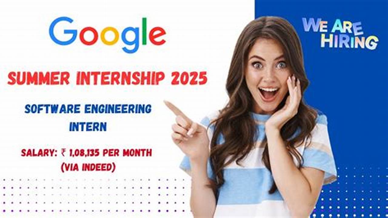 Software Engineering Intern Summer 2025 Google