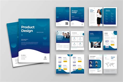 Software Product Brochure Template