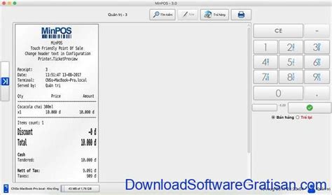 Software Cetak Struk Gratis
