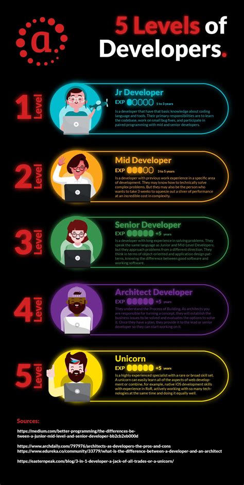 Software Developer Levels Explained