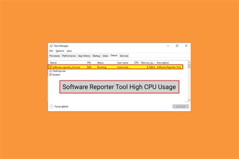 Software Reporter Tool High Cpu