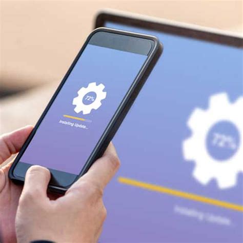 Ilustrasi layar smartphone menampilkan pengaturan sistem