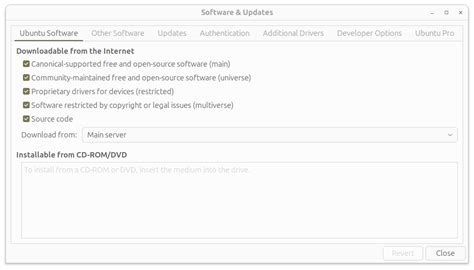 Software Updates Mirror