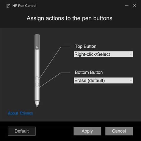 Software and pen features