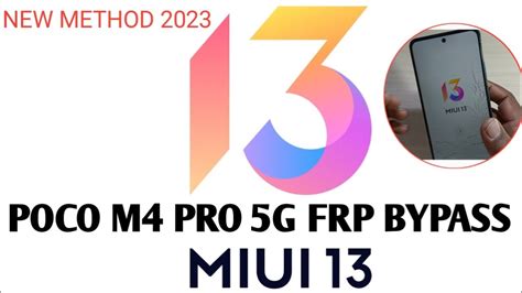 Software is MIUI 13 Global Version on the Poco M4 Pro