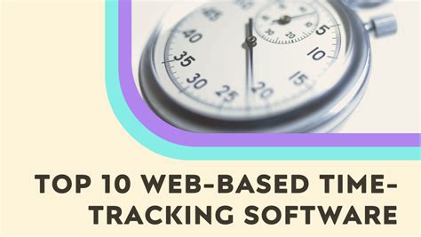 Software-based time tracking