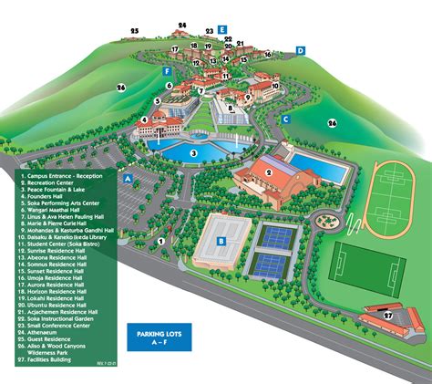 Soka University Map Shakespeare by the Sea