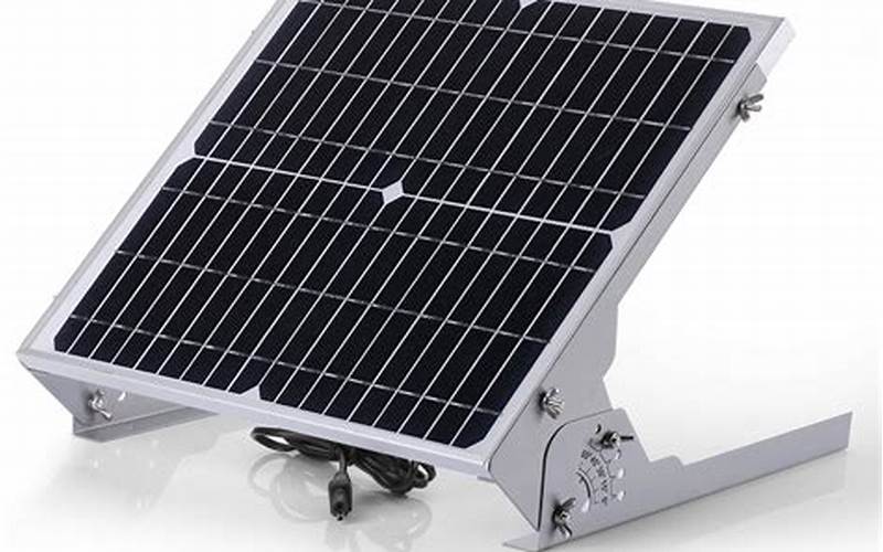 Solar Charger Mount Features