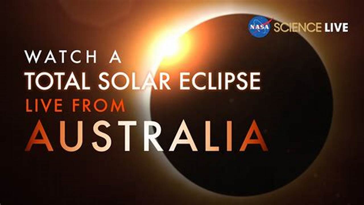 Solar Eclipse 2025 Australia Live