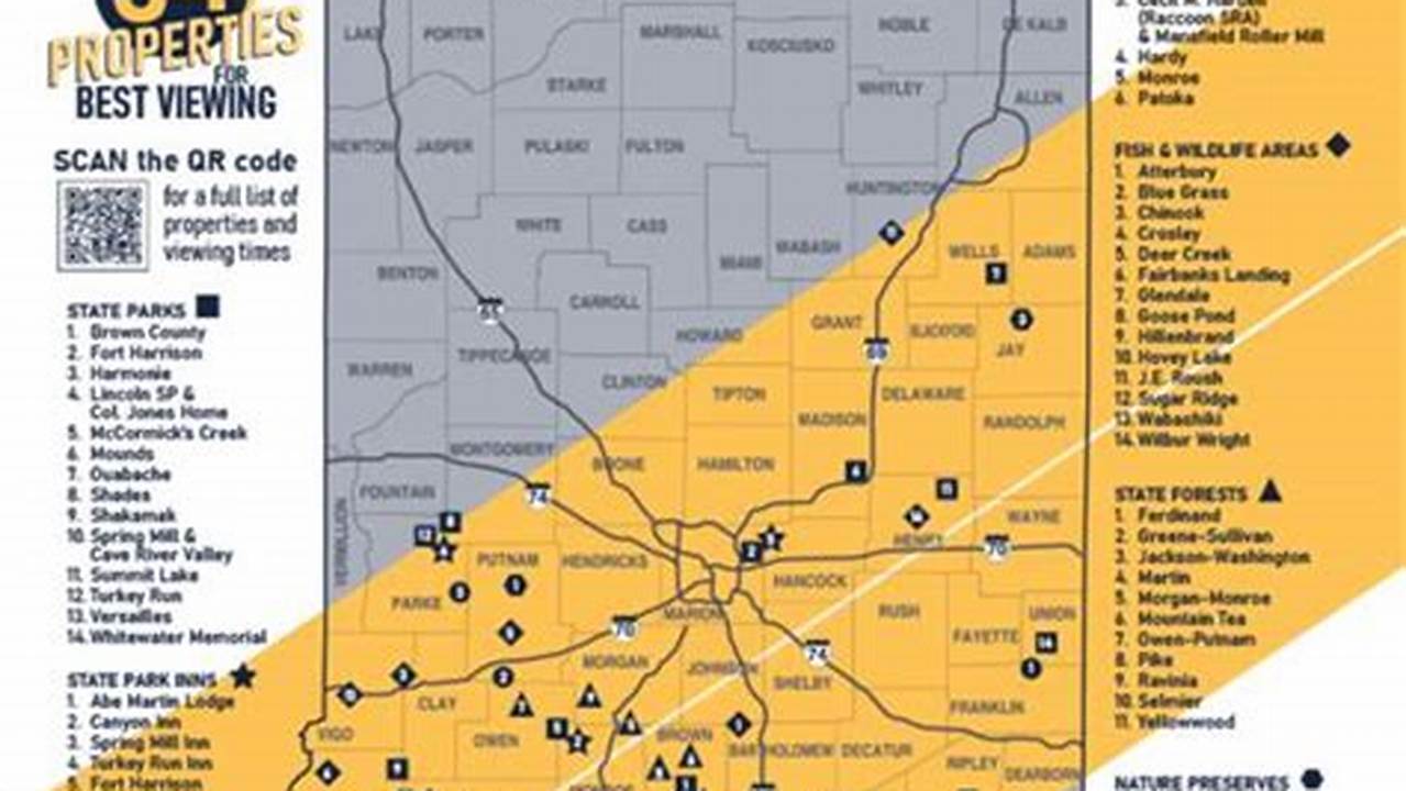 Solar Eclipse 2024 Best Place To View In Indiana