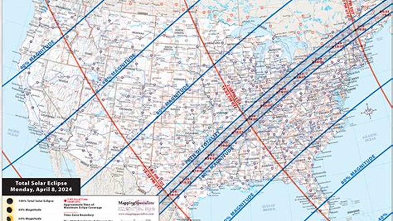 Solar Eclipse 2025 Map With Times