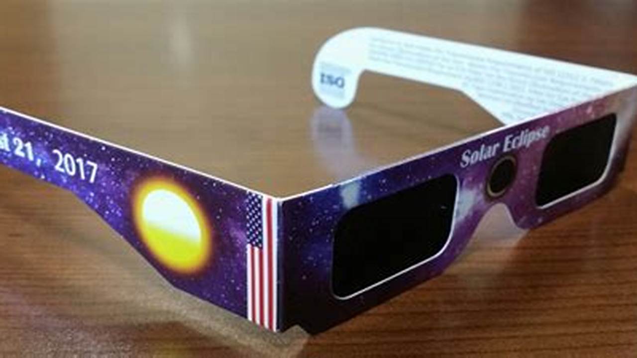 Solar Eclipse 2024 Viewing Glasses