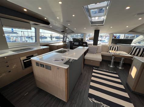 Solar Catamaran Interior
