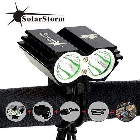 Solar Storm Bicycle Light