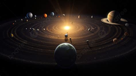 Solar System Background