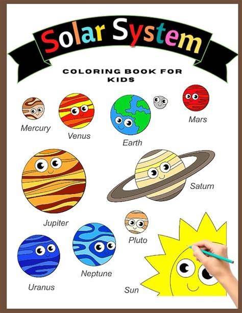 Solar System Coloring Book Pages