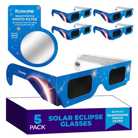 Solar eclipse glasses