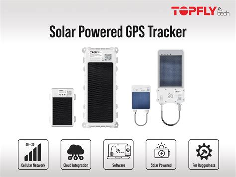Solar-Powered GPS Tracker