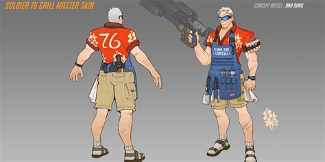 Unleash Your Inner Hero: Conquer the Summer Heat with Soldier 76's Sizzling New Skin