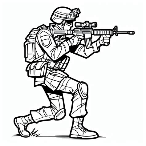 Soldier Coloring Pages