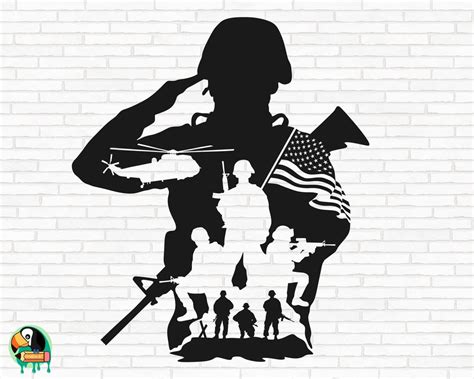 Elite Soldier SVG Collection: Enhance Your Designs with High-Quality Military Vector Graphics