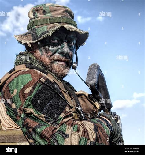 Soldier With Beard