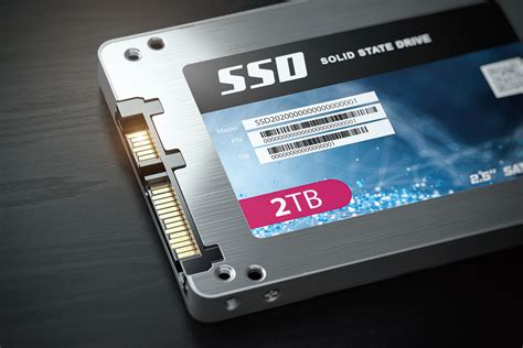 Contoh gambar perangkat keras SSD