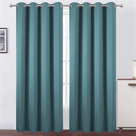 Solid Teal Curtains