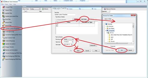Streamline Your Workflow: Update Custom Properties Effortlessly with Solidworks Task Scheduler