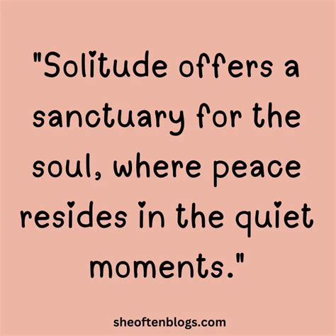 Solitude Quotes - Importance of Self-Reflection