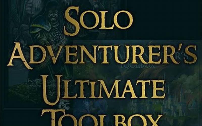 Solo Adventurer'S Toolbox Pdf Map