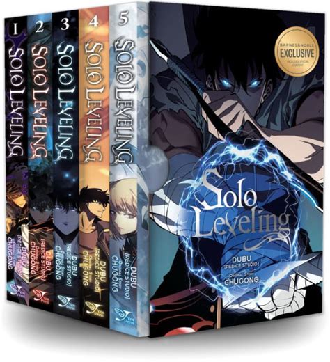 Unlock the Epic Adventure with Solo Leveling Manga Box Set - A Must-Have for All Manga Fans!